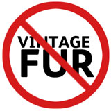 no vintage fur